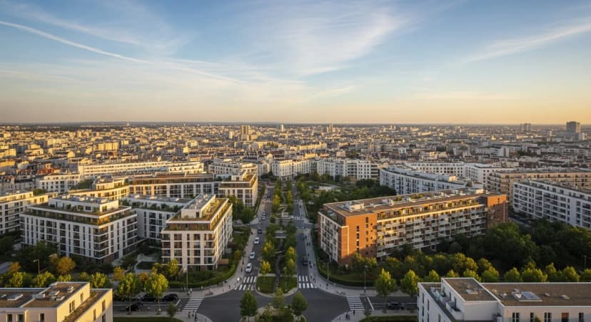 Carte de France avec les meilleures villes pour investir en loi Jeanbrun