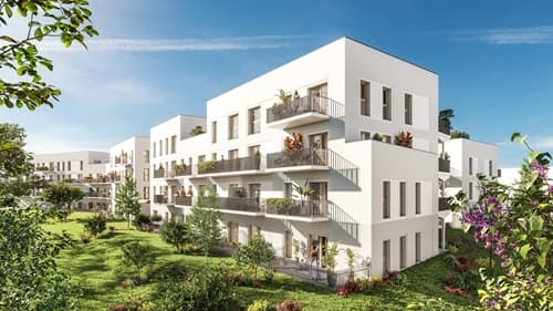 Cergy — Au cœur du quartier des Doux-Épis, sur la Plaine des Linandes, cette nouvelle réalisation s’inscrit ... — Photo 1