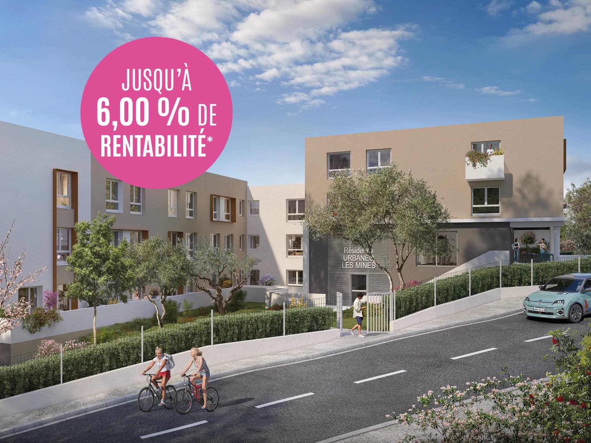 Ales — Située à quelques minutes à pied de l’École des Mines d’Alès, cette nouvelle résidence propose un en... — Photo 1