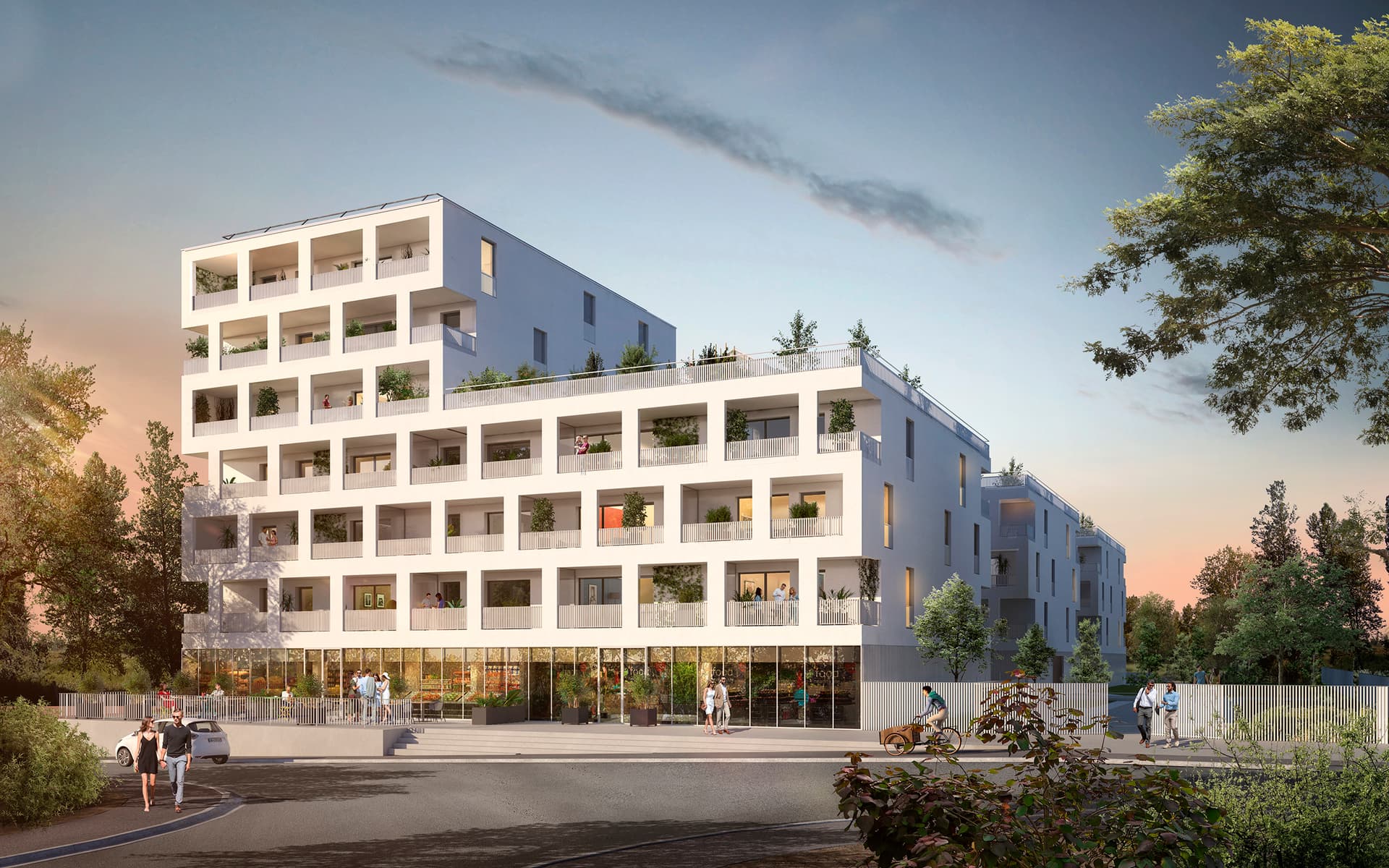 Lormont — Située au cœur de Lormont, cette résidence contemporaine offre un cadre de vie agréable, à proximité... — Photo 1