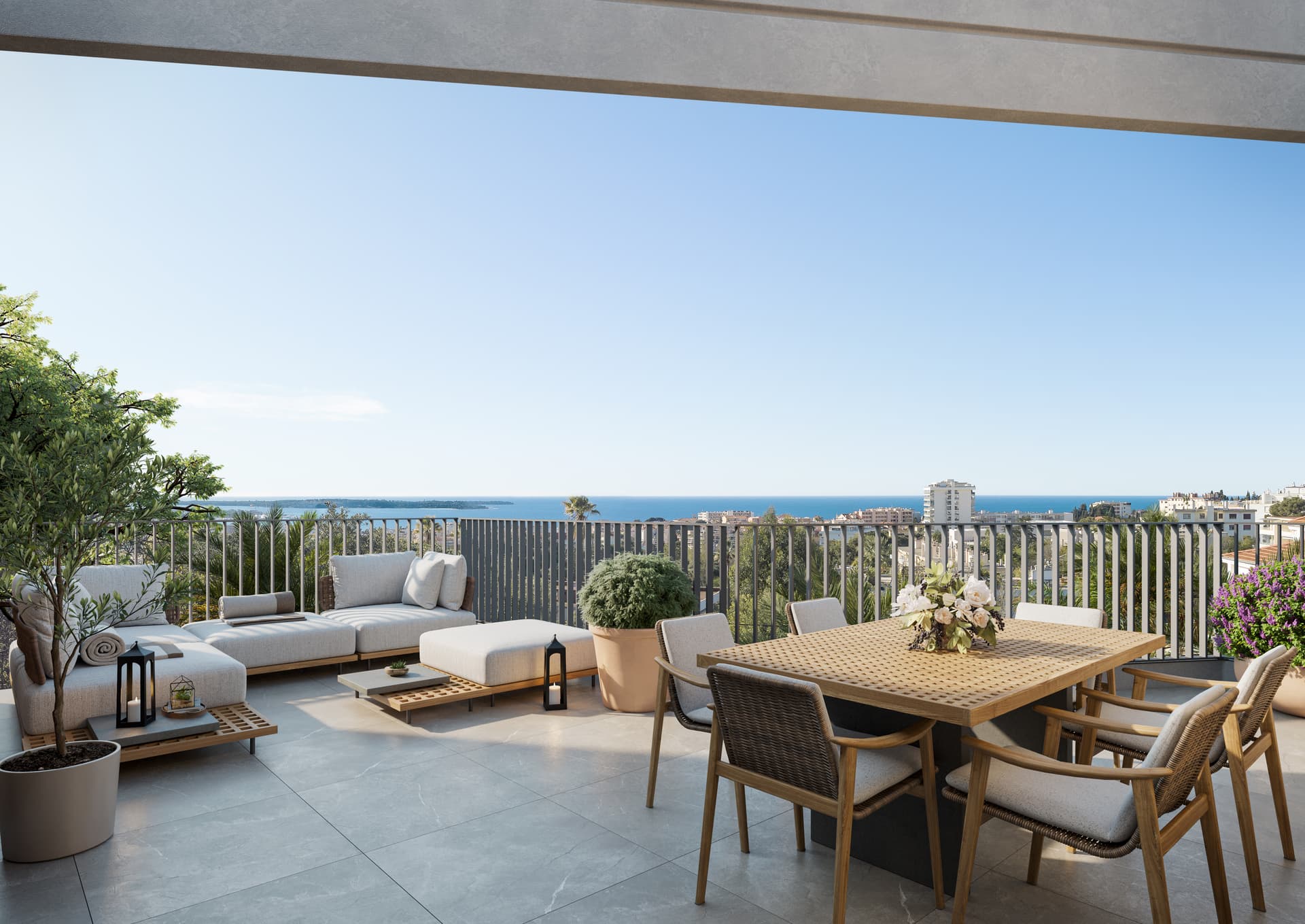 Cannes — Au cœur de Cannes, cette nouvelle résidence s’inscrit dans un environnement verdoyant, à proximité i... — Photo 1