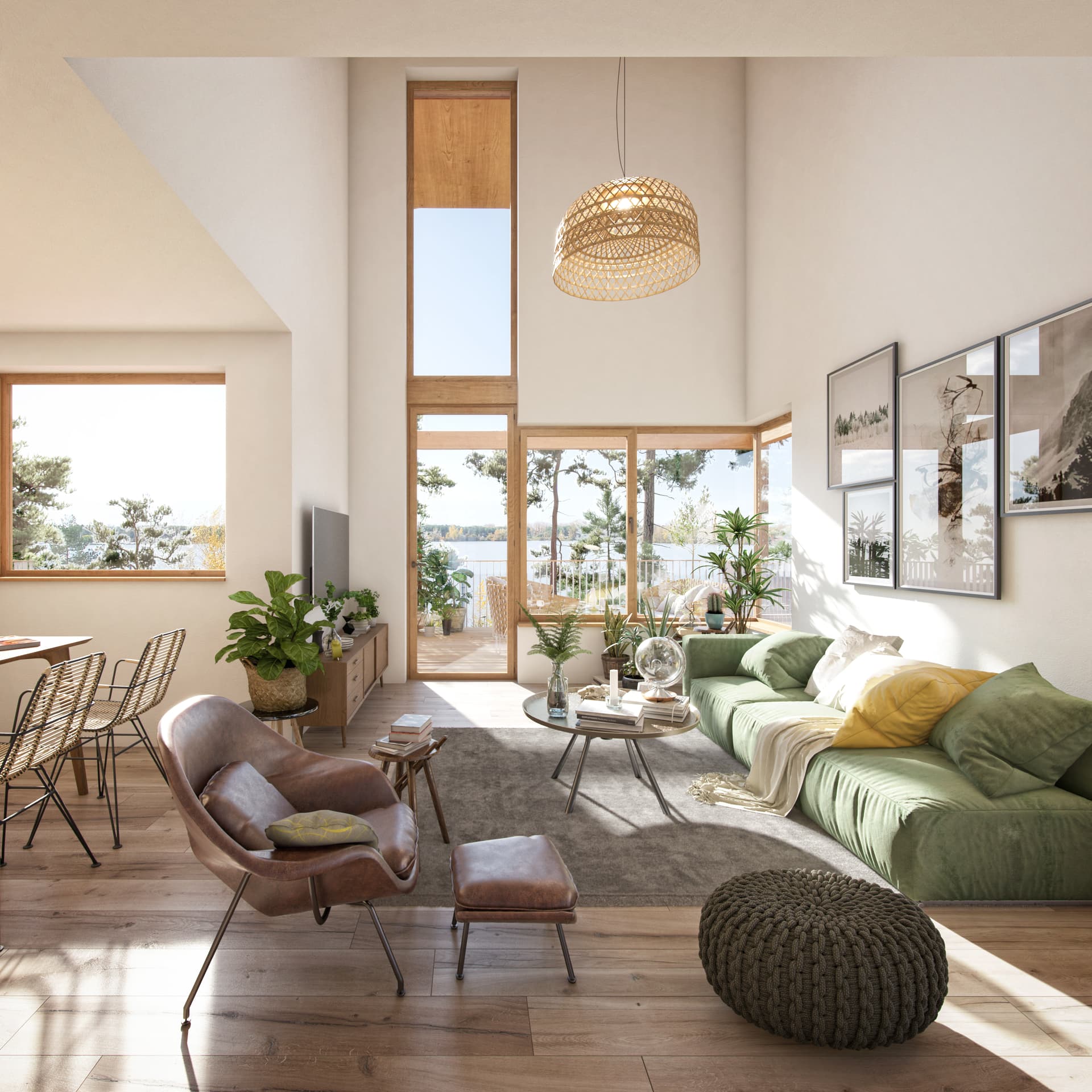 Bordeaux — Située sur les berges du quartier Bordeaux Lac, cette nouvelle résidence s’intègre harmonieusement à... — Photo 1