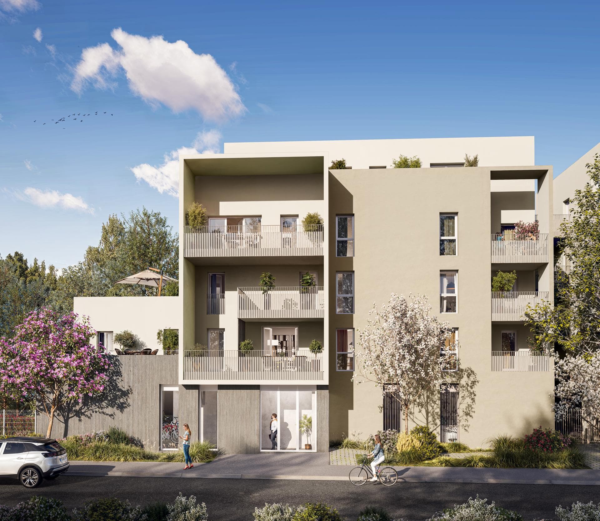 Clermont-Ferrand — Située dans un quartier paisible de Clermont-Ferrand, cette nouvelle réalisation propose des apparte... — Photo 1